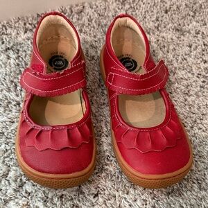 Livie & Luca Red Mary Jane Dress Shoes